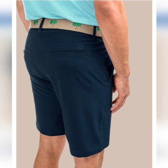 Southern Tide T3 Gulf 9" Performance Short Stretch Size 38 - Picture 2 of 8